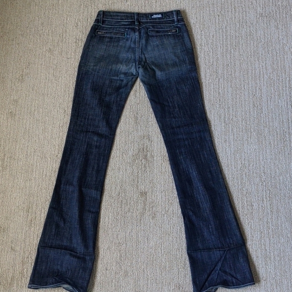 Rock & Republic low rise boot cut jeans size 28 - Picture 3 of 6